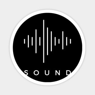 Sound - vintage design Magnet